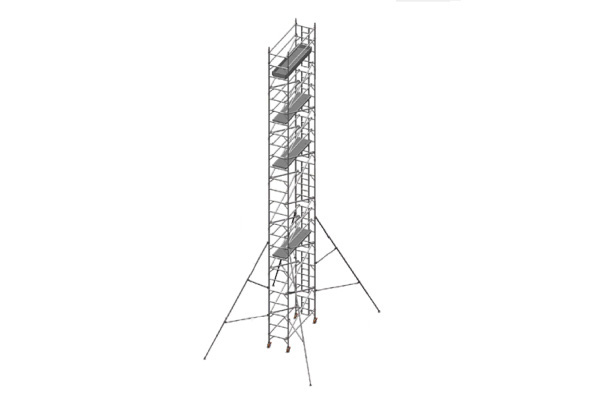 Durable mobile towers for professional construction use